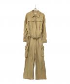 gajessガジェス）の古着「Military Jumpsuit」｜ベージュ
