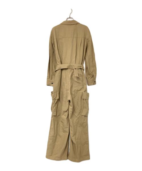 gajess（ガジェス）gajess (ガジェス) Military Jumpsuit ベージュ サイズ:Fの古着・服飾アイテム