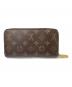 LOUIS VUITTON (ルイ ヴィトン) ジッピー ウォレット ブラウン サイズ:下記参照：34000円