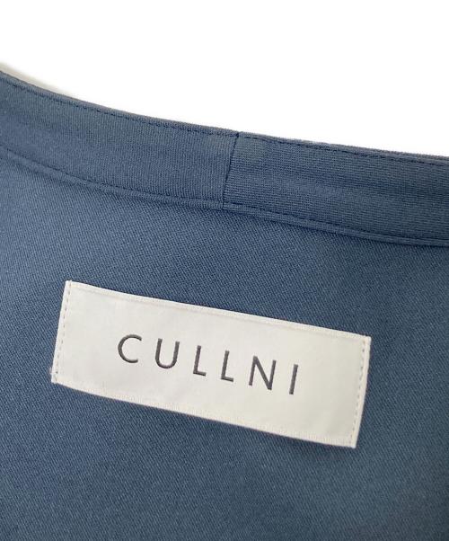 CULLNI（クルニ）CULLNI (クルニ) Stretch Twill Front Fly Like Short Sleeve Shirt グレー サイズ:1の古着・服飾アイテム