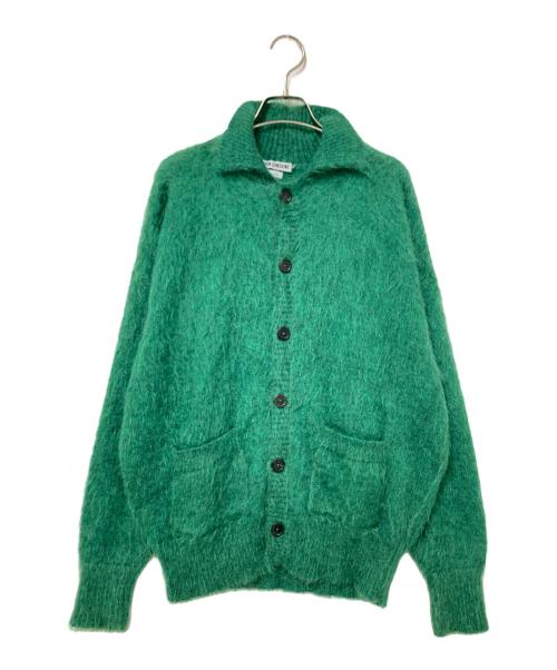 KAPTAIN SUNSHINE（キャプテンサンシャイン）KAPTAIN SUNSHINE (キャプテンサンシャイン) Brushed Wool Mohair Cardigan グリーン サイズ:38の古着・服飾アイテム