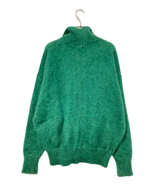 KAPTAIN SUNSHINE（キャプテンサンシャイン）KAPTAIN SUNSHINE (キャプテンサンシャイン) Brushed Wool Mohair Cardigan グリーン サイズ:38の古着・服飾アイテム