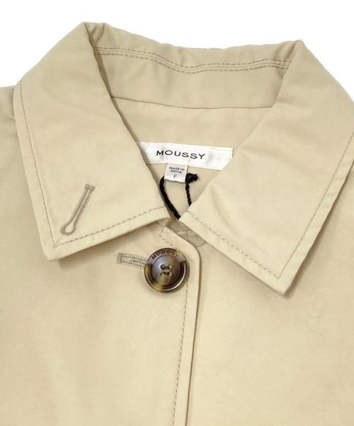 moussy（マウジー）moussy (マウジー) SINGLE COLLAR タックベスト ベージュ サイズ:F 未使用品の古着・服飾アイテム