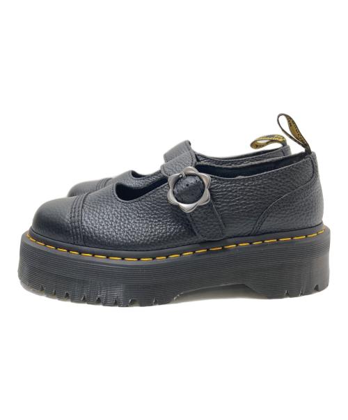 Dr.Martens（ドクターマーチン）Dr.Martens (ドクターマーチン) ADDINA QUAD FLOWER メリー ジェーン シューズ ブラック サイズ:UK6の古着・服飾アイテム