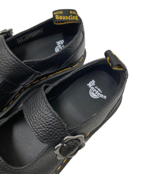 Dr.Martens（ドクターマーチン）Dr.Martens (ドクターマーチン) ADDINA QUAD FLOWER メリー ジェーン シューズ ブラック サイズ:UK6の古着・服飾アイテム