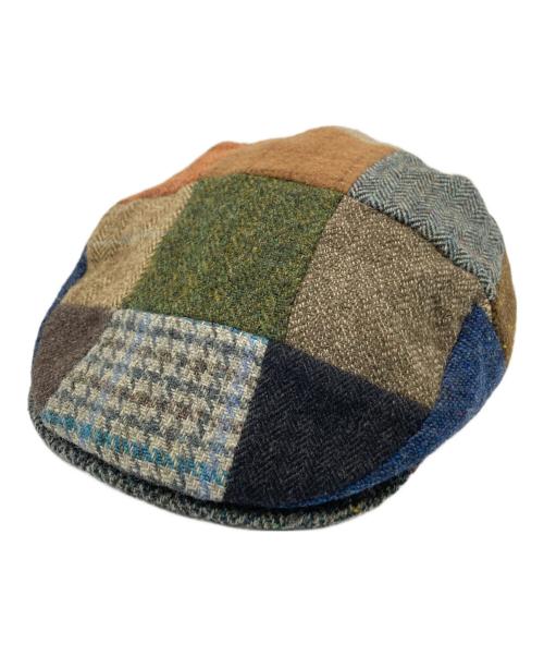 HANNA HATS（ハナハッツ）HANNA HATS (ハナハッツ) ウールキャスケット マルチカラー サイズ:下記参照の古着・服飾アイテム