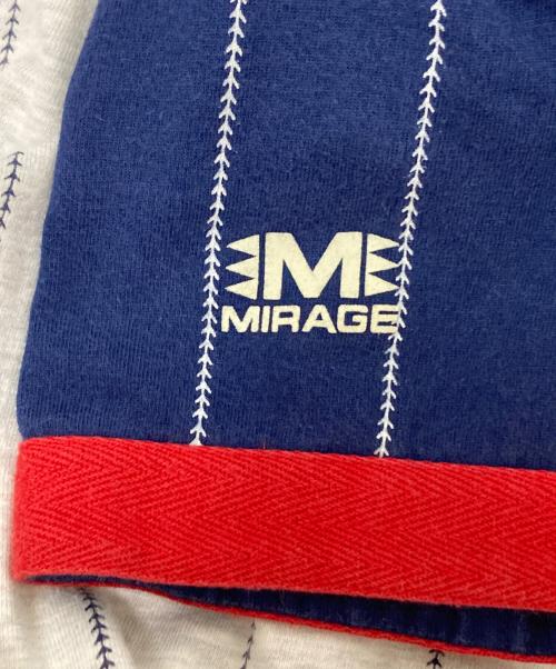 MIRAGE（ミラージュ）MIRAGE (ミラージュ) ゲームシャツ ホワイト サイズ:Lの古着・服飾アイテム