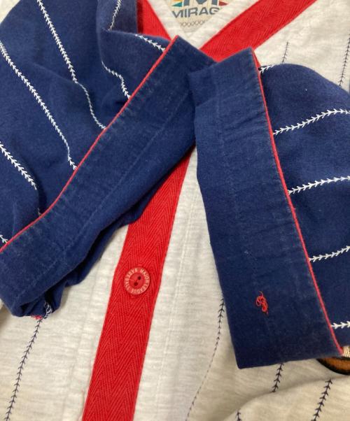 MIRAGE（ミラージュ）MIRAGE (ミラージュ) ゲームシャツ ホワイト サイズ:Lの古着・服飾アイテム