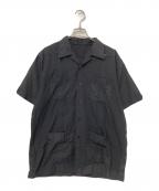 ROMANIロマニ）の古着「キューバシャツ」｜ブラック