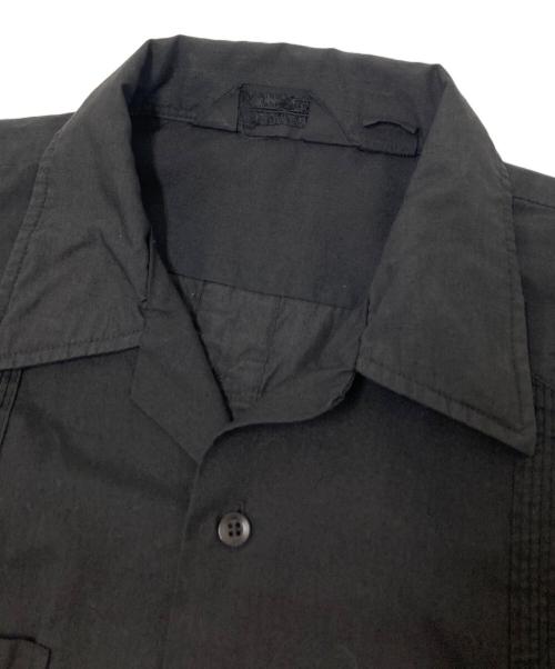 ROMANI（ロマニ）ROMANI (ロマニ) キューバシャツ ブラック サイズ:Lの古着・服飾アイテム