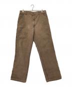 CarHarttカーハート）の古着「ダック地ペインターパンツ」｜ブラウン
