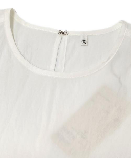 BEARDSLEY（ビアズリー）BEARDSLEY (ビアズリー) ギャザーカフスシャツ ホワイト サイズ:F 未使用品の古着・服飾アイテム