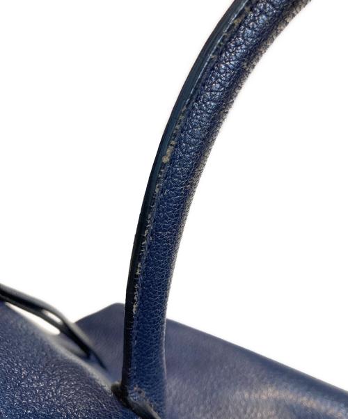 MIU MIU（ミュウミュウ）MIU MIU (ミュウミュウ) 2WAYハンドバッグ ネイビー サイズ:下記参照の古着・服飾アイテム