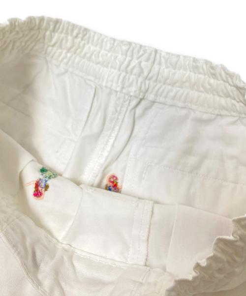 POLO RALPH LAUREN（ポロ・ラルフローレン）POLO RALPH LAUREN (ポロ・ラルフローレン) エンブロイダリーショーツ ホワイト サイズ:XSの古着・服飾アイテム