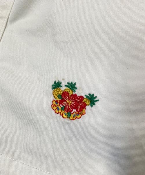 POLO RALPH LAUREN（ポロ・ラルフローレン）POLO RALPH LAUREN (ポロ・ラルフローレン) エンブロイダリーショーツ ホワイト サイズ:XSの古着・服飾アイテム