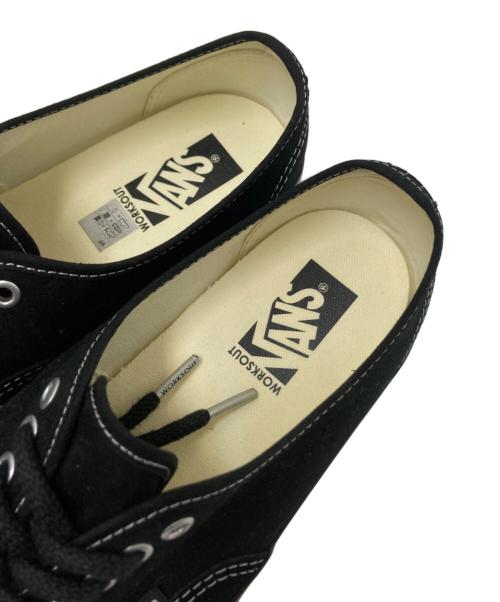 VANS（バンズ）VANS (バンズ) WORKSOUT (ワークアウト) Authentic reissue 44 ブラック サイズ:27.5㎝の古着・服飾アイテム