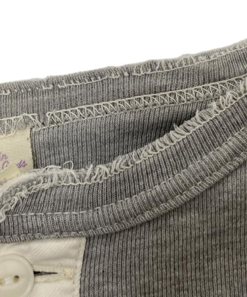 McCOY'S（マッコイズ）McCOY'S (マッコイズ) ヘンリーネックサーマルットソー グレー サイズ:Mの古着・服飾アイテム