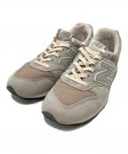 NEW BALANCEニューバランス）の古着「M996ローカットスニーカー」｜グレー×ベージュ