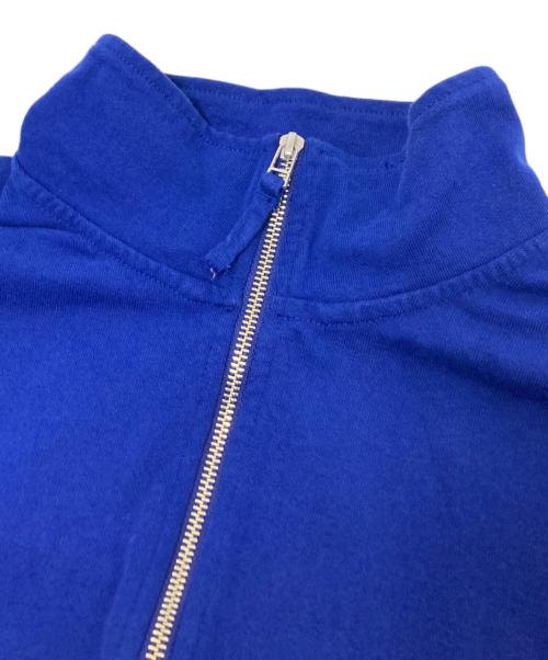 CAHLUMN（カウラム）CAHLUMN (カウラム) ハーフジップスウェット ブルー サイズ:XXLの古着・服飾アイテム