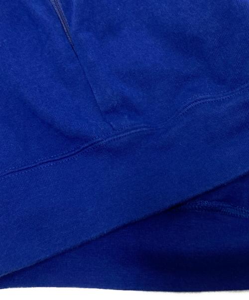 CAHLUMN（カウラム）CAHLUMN (カウラム) ハーフジップスウェット ブルー サイズ:XXLの古着・服飾アイテム