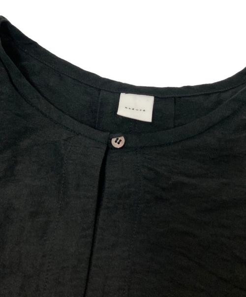 KAGURE（カグレ）KAGURE (カグレ) ビッグカラーブラウス ブラック サイズ:FREEの古着・服飾アイテム