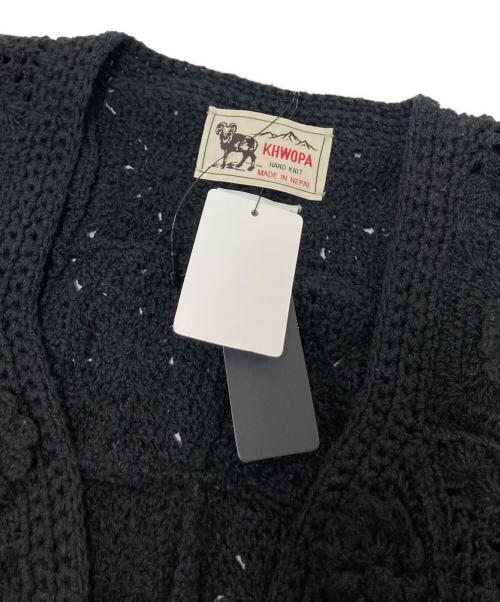 URBAN RESEARCH DOORS（アーバンリサーチドアーズ）URBAN RESEARCH DOORS (アーバンリサーチドアーズ) KHWOPA (クオパ) 別注VEST ブラック サイズ:FREEの古着・服飾アイテム
