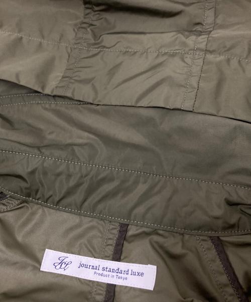 journal standard luxe（ジャーナルスタンダード ラックス）journal standard luxe (ジャーナルスタンダード ラックス) タフタ フードトレンチコート オリーブ サイズ:下記参照の古着・服飾アイテム