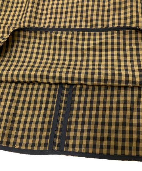 Mila Owen（ミラオーウェン）Mila Owen (ミラオーウェン) クルーネックボリュームスリーブブラウス ベージュ×ブラックの古着・服飾アイテム