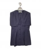 PUBLIC TOKYOパブリックトウキョウ）の古着「ノースリーブブラウス」｜グレー