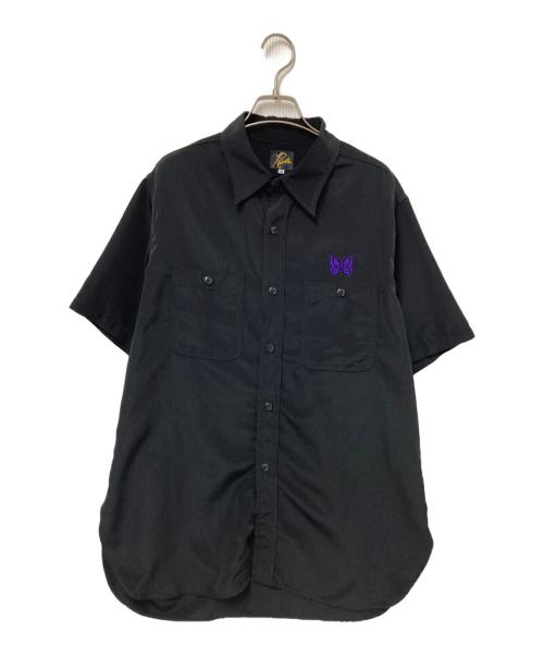 Needles（ニードルズ）Needles (ニードルズ) エンブロイダリーシャツ ブラック サイズ:Mの古着・服飾アイテム