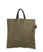 AMIACALVA ARTIFICIAL FIBERアミアカルヴァ）の古着「ミニハンドバッグ」｜カーキ×ブラック