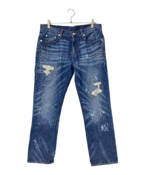 SWAGGER（スワッガー）SWAGGER (スワッガー) ダメージジーンズ インディゴ サイズ:32の古着・服飾アイテム