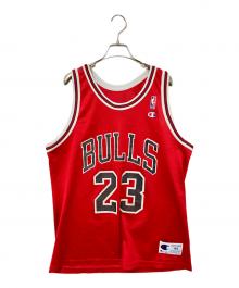 Champion（チャンピオン）の古着「ChicagoBullsゲームユニフォーム」｜レッド