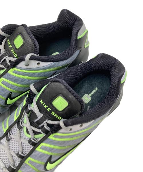 NIKE（ナイキ）NIKE (ナイキ) Shox TL グレー×イエロー サイズ:27.5㎝の古着・服飾アイテム