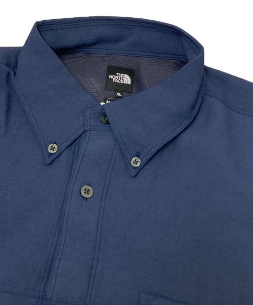 THE NORTH FACE（ザ ノース フェイス）THE NORTH FACE (ザ ノース フェイス) ショートスリーブオーニングシャツ ネイビー サイズ:XL 未使用品の古着・服飾アイテム