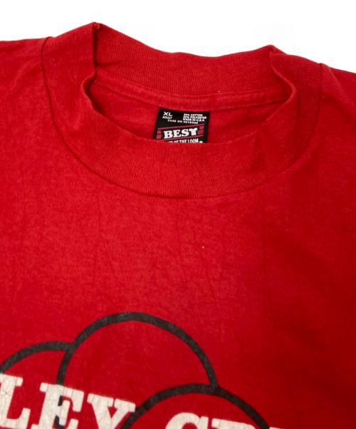 FRUIT OF THE LOOM（フルーツオブザルーム）FRUIT OF THE LOOM (フルーツオブザルーム) プリントTシャツ レッド サイズ:XLの古着・服飾アイテム