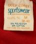 中古・古着 GULF COAST sportswear (ガルフコースト スポーツウェア) 80‘ＳプリントTシャツ レッド サイズ:M：6000円