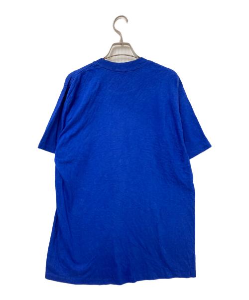 COLLEGIATE PACIFIC（カレッジパシフィック）COLLEGIATE PACIFIC (カレッジパシフィック) 80‘ＳプリントTシャツ ブルー サイズ:XLの古着・服飾アイテム