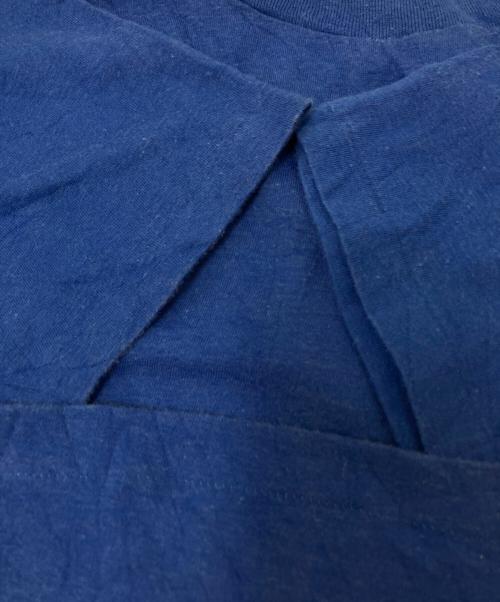 COLLEGIATE PACIFIC（カレッジパシフィック）COLLEGIATE PACIFIC (カレッジパシフィック) 80‘ＳプリントTシャツ ブルー サイズ:XLの古着・服飾アイテム