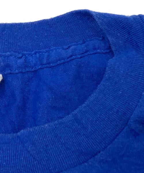 COLLEGIATE PACIFIC（カレッジパシフィック）COLLEGIATE PACIFIC (カレッジパシフィック) 80‘ＳプリントTシャツ ブルー サイズ:XLの古着・服飾アイテム