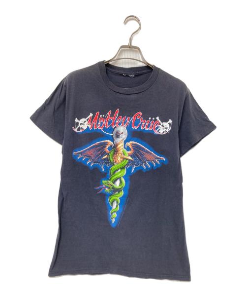 Motley Crue（モトリー・クルー）Motley Crue (モトリー・クルー) 80‘ＳバンドTシャツ ブラック サイズ:下記参照の古着・服飾アイテム