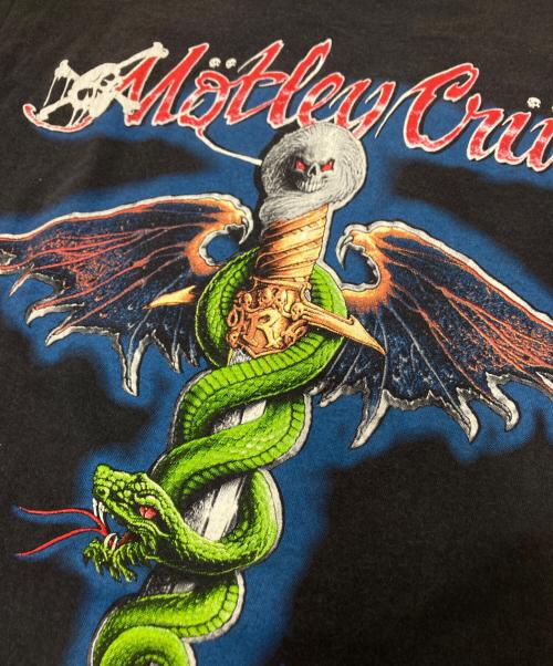 Motley Crue（モトリー・クルー）Motley Crue (モトリー・クルー) 80‘ＳバンドTシャツ ブラック サイズ:下記参照の古着・服飾アイテム
