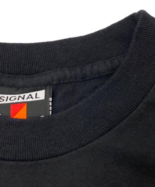 SIGNAL SPORT（シグナル スポーツ）SIGNAL SPORT (シグナル スポーツ) 90‘ＳバンドTシャツ ブラック サイズ:Lの古着・服飾アイテム