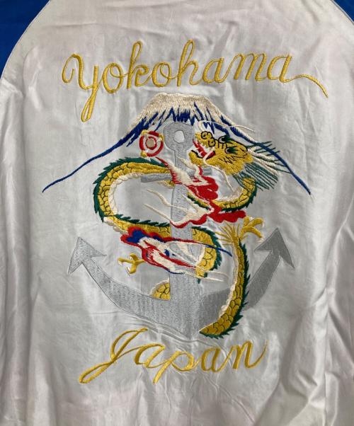 TAILOR TOYO（テーラー東洋）TAILOR TOYO (テーラー東洋) MAUNA KEA GALLERIES (マウナケアギャラリーズ) Mid 1950s Style Acetate Souvenir Jacket ピンク×アイボリー サイズ:XLの古着・服飾アイテム