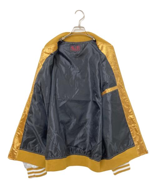 一心如鏡（イッシンニョキョウ）一心如鏡 (イッシンニョキョウ) スカジャン ゴールド サイズ:3Lの古着・服飾アイテム