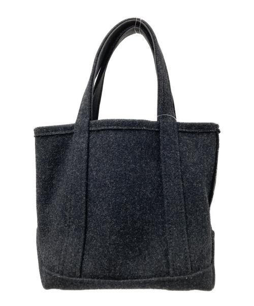 ORCIVAL（オーシバル）ORCIVAL (オーシバル) ウールメルトンハンドバッグ グレー サイズ:下記参照の古着・服飾アイテム
