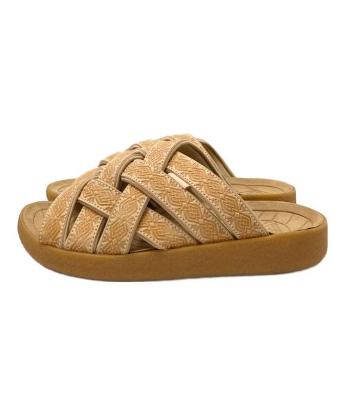 MALIBU（マリブ）MALIBU (マリブ) zuma lx carving tan ベージュ サイズ:27.0cmの古着・服飾アイテム
