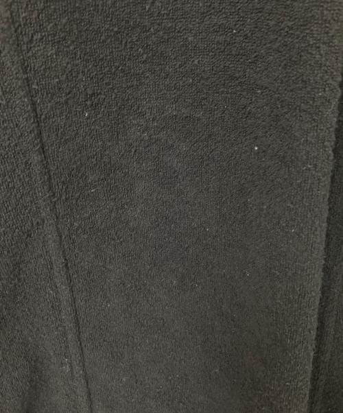 COMOLI（コモリ）COMOLI (コモリ) シルクパイルスモーキングジャケット ブラック サイズ:2の古着・服飾アイテム