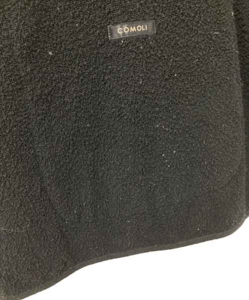 COMOLI（コモリ）COMOLI (コモリ) シルクパイルスモーキングジャケット ブラック サイズ:2の古着・服飾アイテム