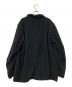 COMOLI (コモリ) シルクパイルスモーキングジャケット ブラック サイズ:2：24000円